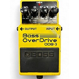 Used BOSS ODB3 Bass Overdrive Bass Effect Pedal