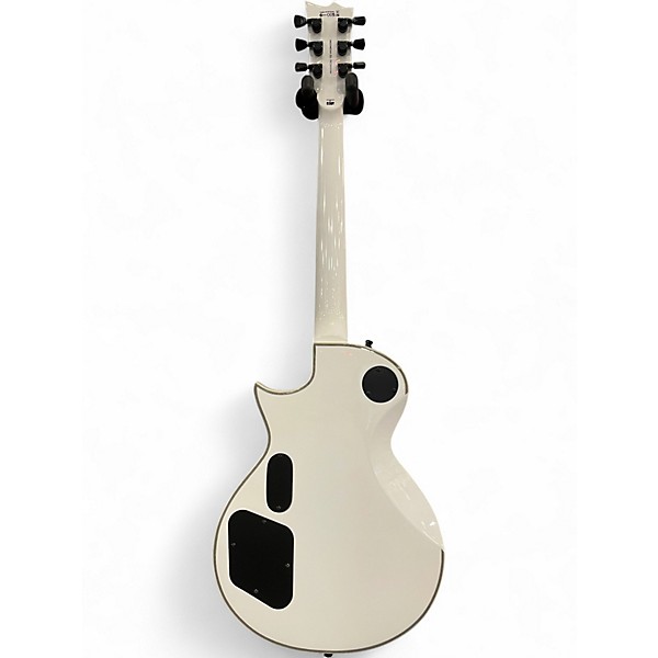 Used ESP LTD James Hetfield Signature Iron Cross White Solid Body Electric Guitar