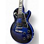 Used Gibson Les Paul Custom Widow Blue Solid Body Electric Guitar