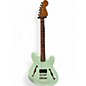 Used Fender Tom Delonge Signature Starcaster Satin Surf Green Hollow Body Electric Guitar thumbnail