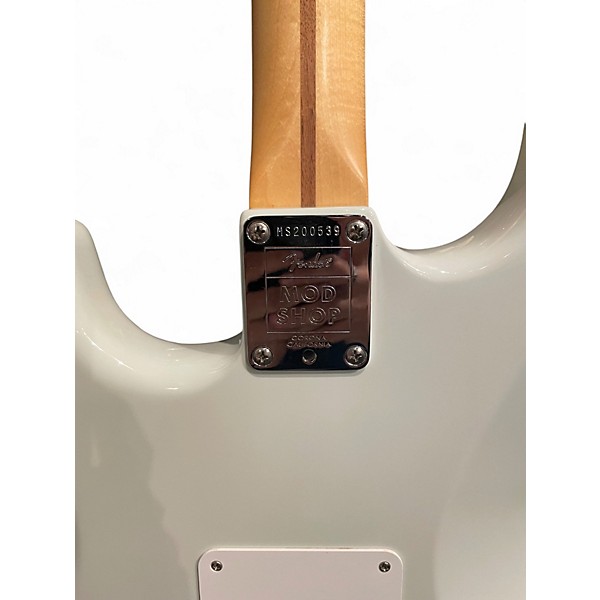 Used 2021 Fender Mod Shop Stratocaster Sonic Blue Solid Body Electric Guitar