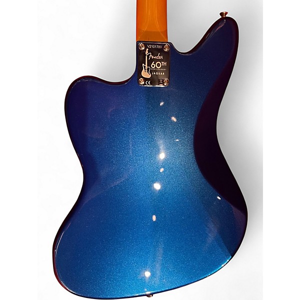 Used Fender American Original 60th Anniversary Jaguar Mystic Lake Placid Blue Solid Body Electric Guitar