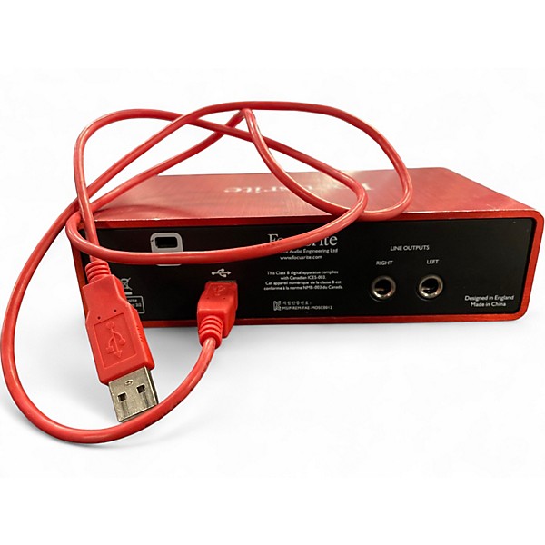 Used Focusrite Scarlett 2i2 Gen 2 Audio Interface