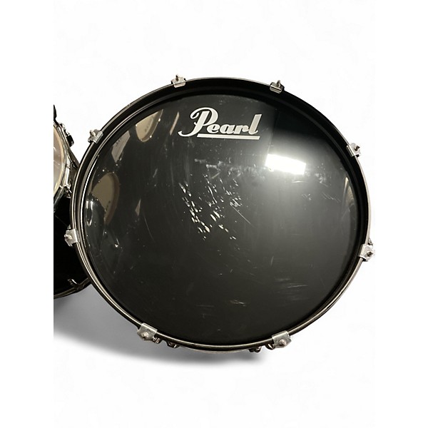 Used Pearl 5 Piece Export Gray Drum Kit