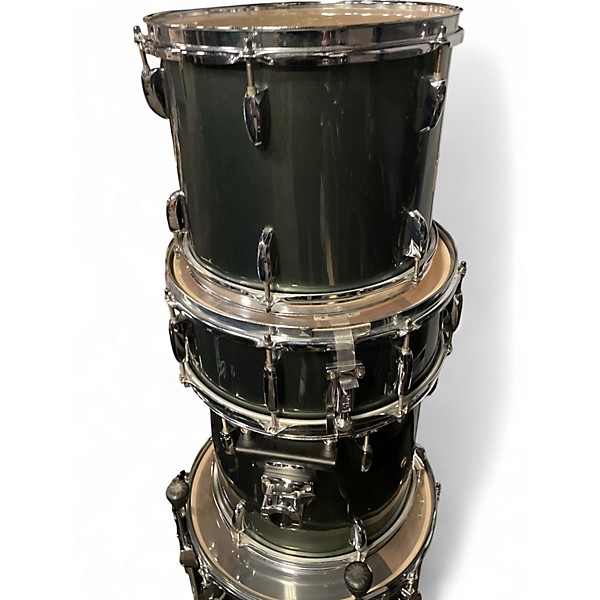 Used Pearl 5 Piece Export Gray Drum Kit