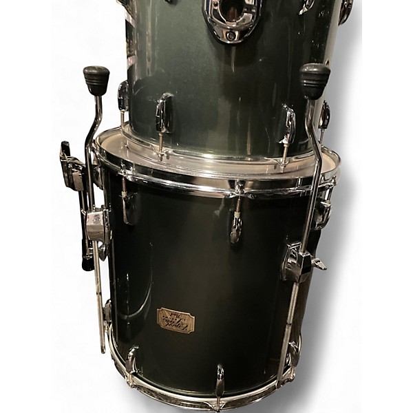 Used Pearl 5 Piece Export Gray Drum Kit