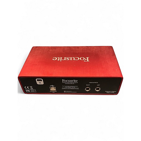 Used Focusrite Scarlett 2i2 Gen 3 Audio Interface