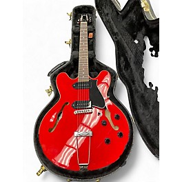 Used Heritage h-530 Red Hollow Body Electric Guitar
