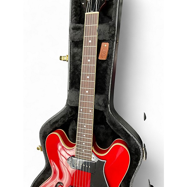 Used Heritage h-530 Red Hollow Body Electric Guitar
