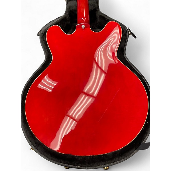 Used Heritage h-530 Red Hollow Body Electric Guitar