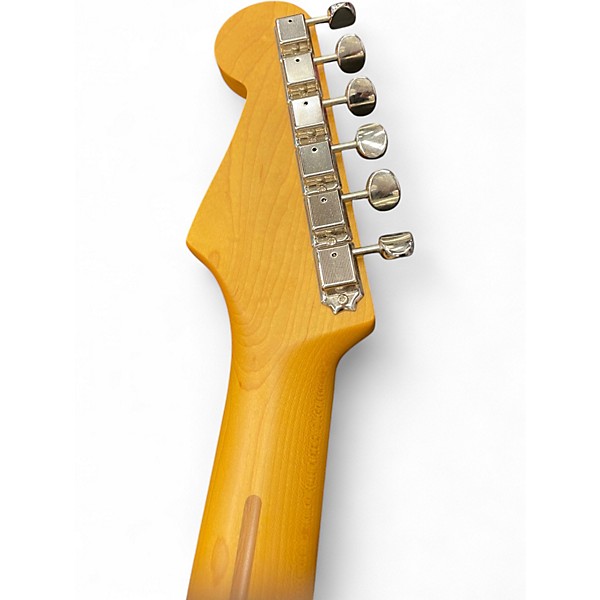 Used Fender JV-50 MODIFIED STRATOCASTER 2 Color Sunburst Solid Body Electric Guitar