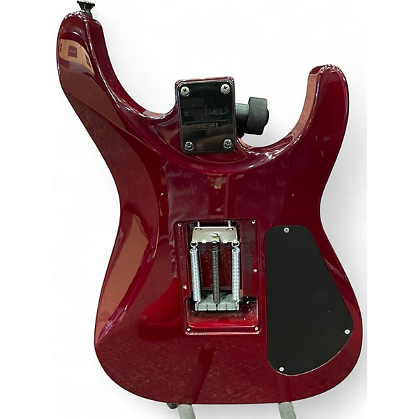 Used Jackson DK2 Dinky Trans Red Solid Body Electric Guitar