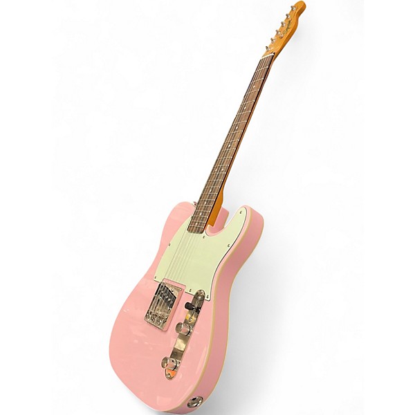 Used Squier Classic Vibe Telecaster Custom Shell Pink Solid Body Electric Guitar