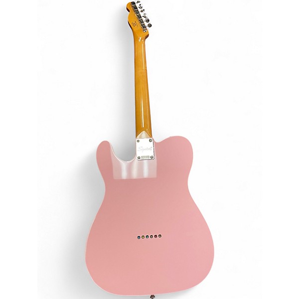 Used Squier Classic Vibe Telecaster Custom Shell Pink Solid Body Electric Guitar