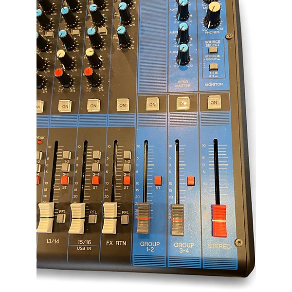 Used Yamaha MG16XU Unpowered Mixer
