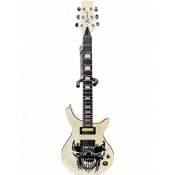 Used Baker B1 Pearl White Solid Body Electric Guitar