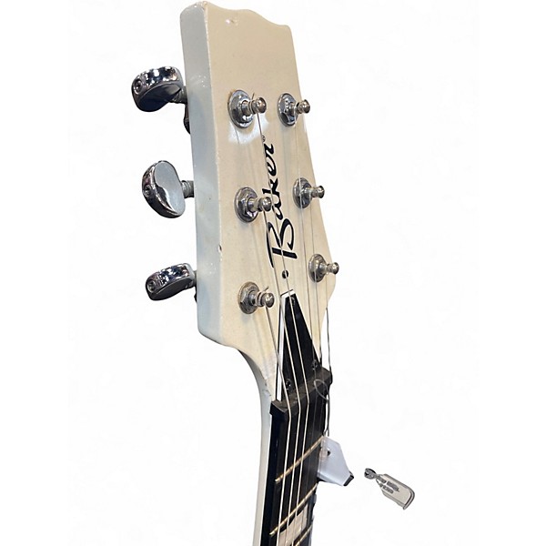 Used Baker B1 Pearl White Solid Body Electric Guitar