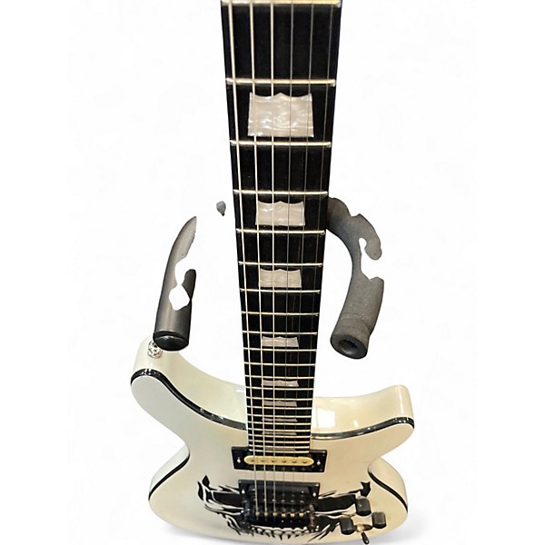 Used Baker B1 Pearl White Solid Body Electric Guitar