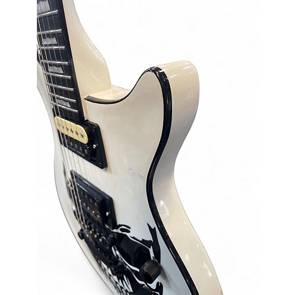 Used Baker B1 Pearl White Solid Body Electric Guitar
