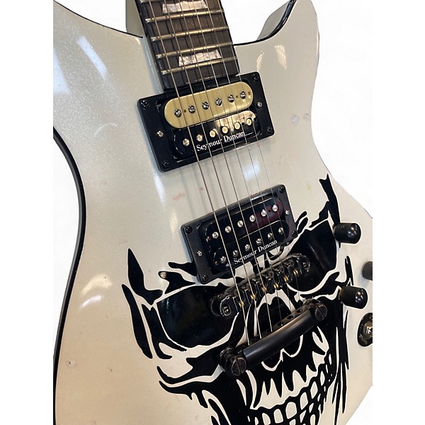 Used Baker B1 Pearl White Solid Body Electric Guitar