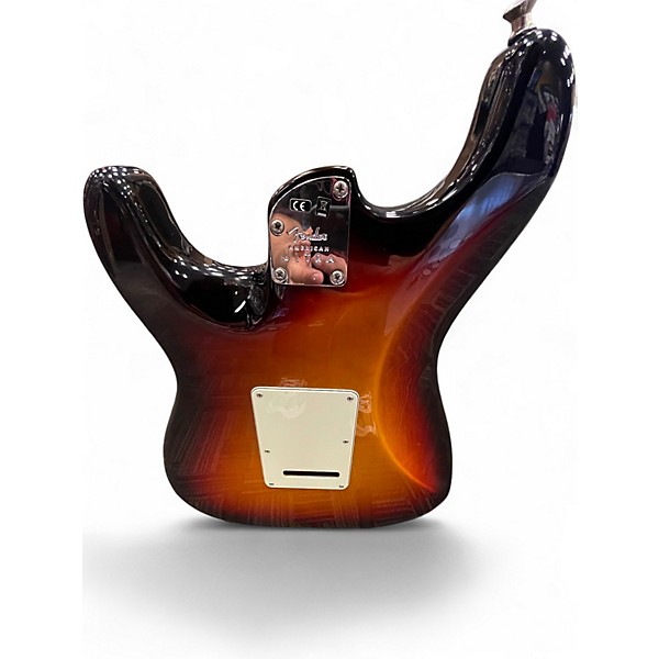 Used Fender American Ultra Stratocaster 2 Tone Sunburst Solid Body Electric Guitar