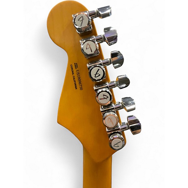 Used Fender American Ultra Stratocaster 2 Tone Sunburst Solid Body Electric Guitar