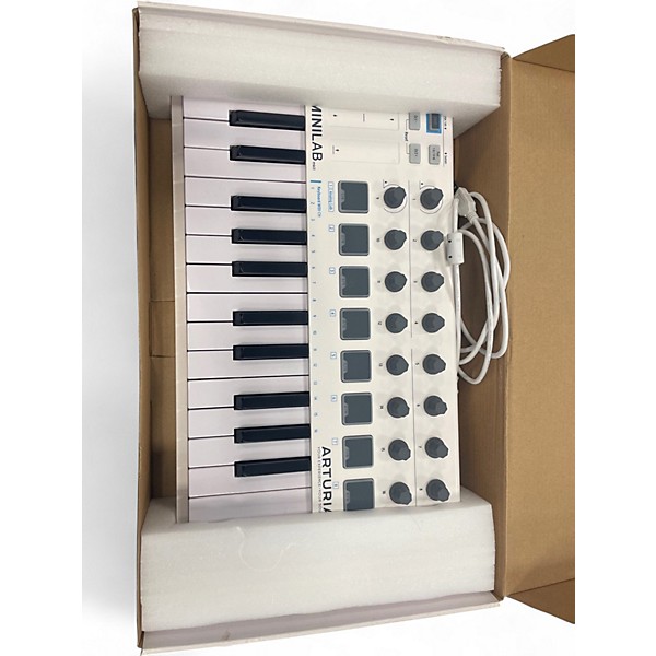 Used Arturia Minilab MKII MIDI Controller