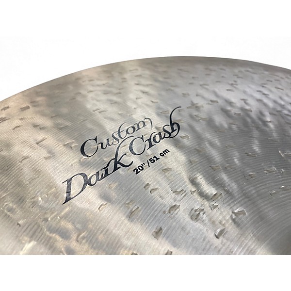 Used Zildjian 20in K Custom Dark Crash Cymbal