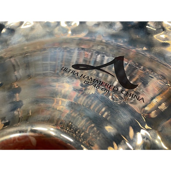 Used Zildjian 19in A Custom Ultra Hammered China Cymbal