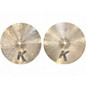Used Zildjian 15in K Light Hi Hat Pair Cymbal thumbnail