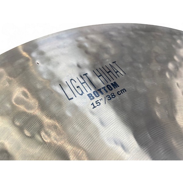 Used Zildjian 15in K Light Hi Hat Pair Cymbal