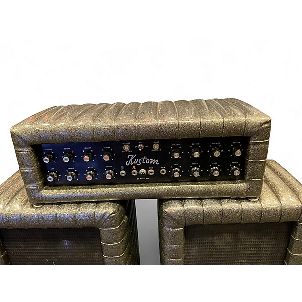 Used Kustom PA 795-PA Tuck-And-Roll! Charcoal Sound Package