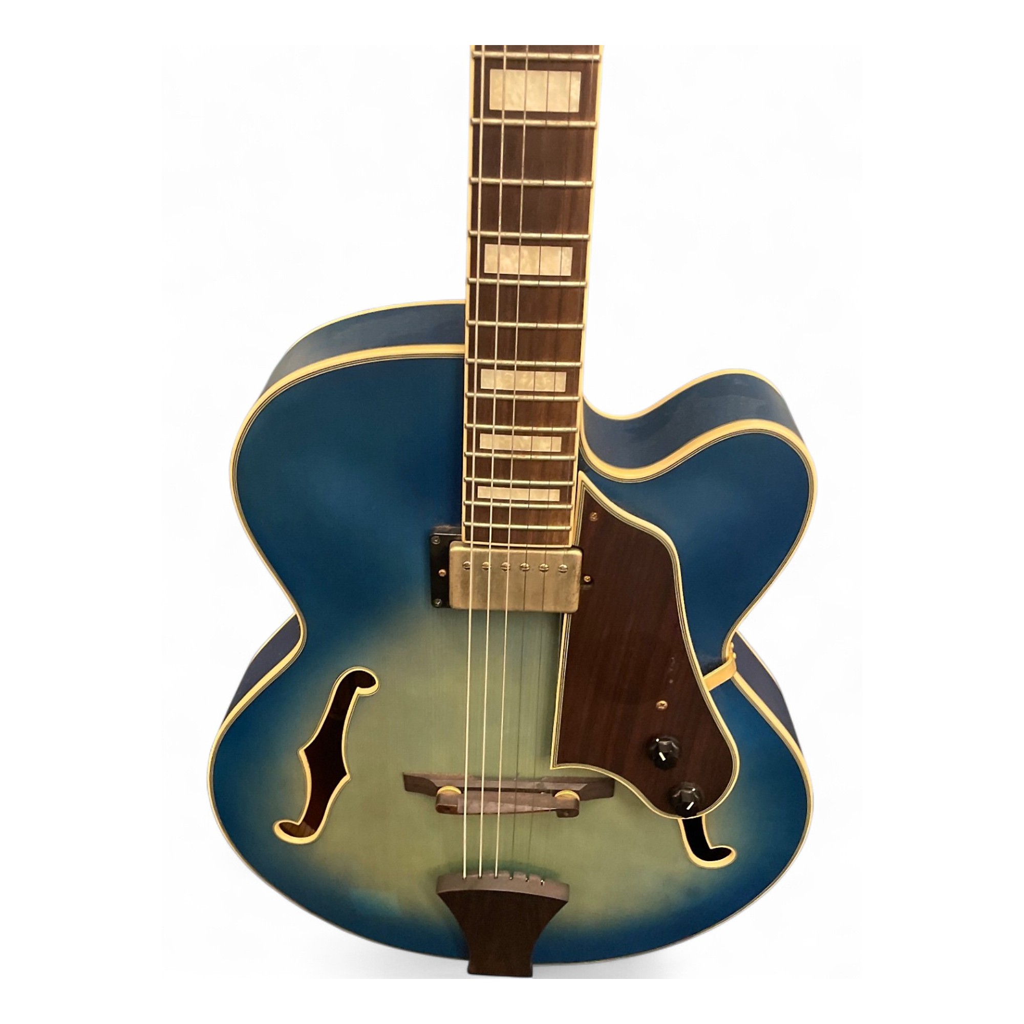 Used Ibanez AFJ91 Blue Hollow Body Electric Guitar Blue | Guitar