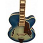 Used Ibanez AFJ91 Blue Hollow Body Electric Guitar