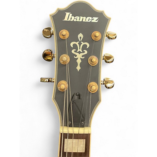 Used Ibanez AFJ91 Blue Hollow Body Electric Guitar