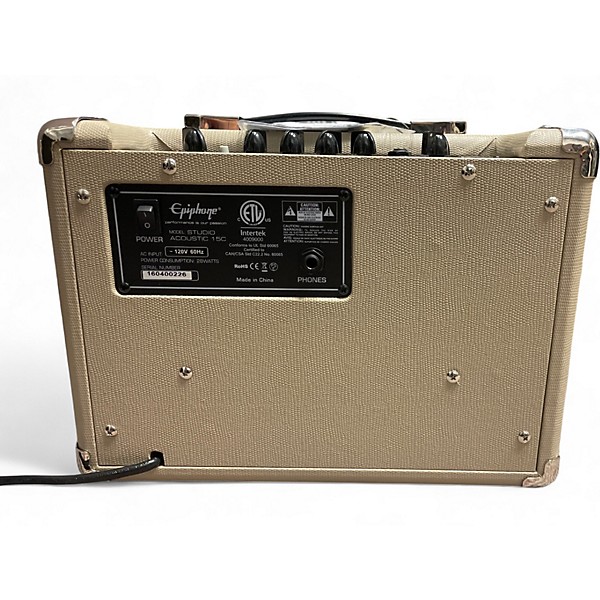Used Epiphone Studio Acoustic 15c Acoustic Guitar Combo Amp