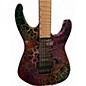 Used Jackson Pro Series Soloist SL3M Rainbow Crackle Solid Body Electric Guitar