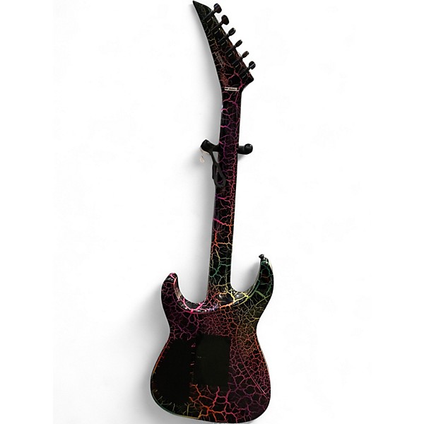 Used Jackson Pro Series Soloist SL3M Rainbow Crackle Solid Body Electric Guitar