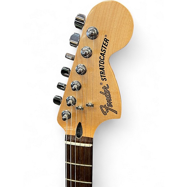 Used 2014 Fender Fishman triple play HSS Strat 3 Tone Sunburst Solid Body Electric Guitar