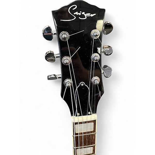 Used Smiger SG16 3 Tone Sunburst Hollow Body Electric Guitar