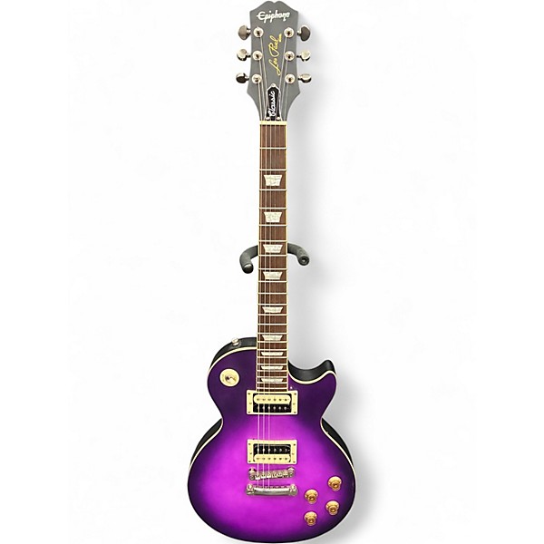 Used Epiphone Les Paul Classic PURPLE FADE Solid Body Electric Guitar