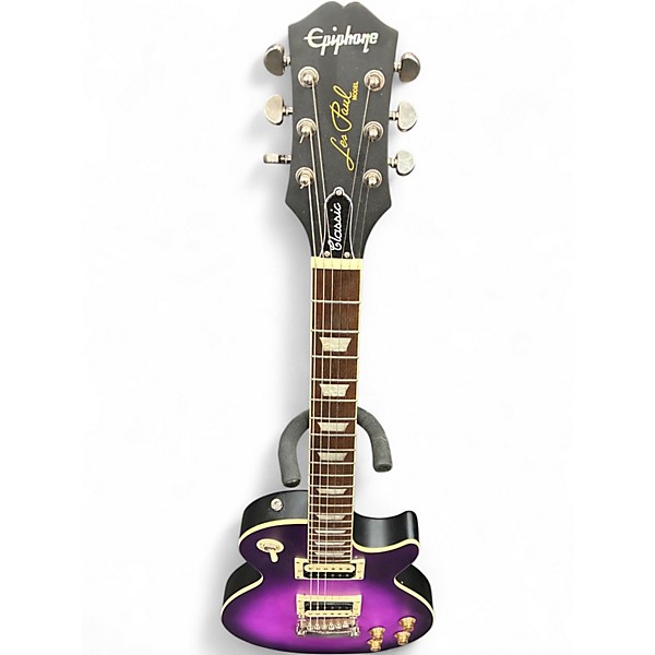 Used Epiphone Les Paul Classic PURPLE FADE Solid Body Electric Guitar