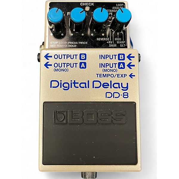 Used BOSS DD8 Digital Delay Effect Pedal