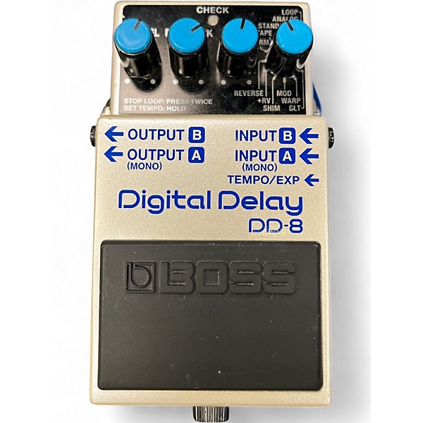 Used BOSS DD8 Digital Delay Effect Pedal