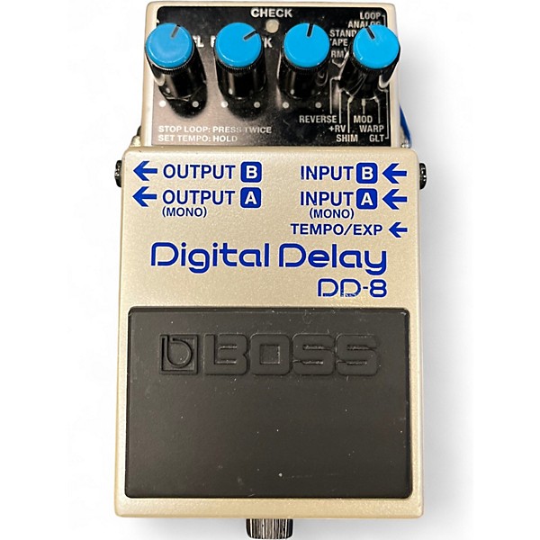 Used BOSS DD8 Digital Delay Effect Pedal