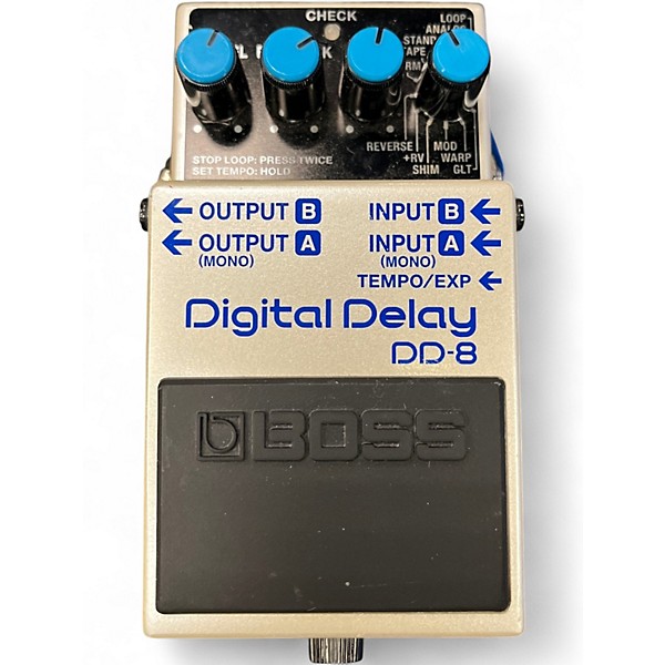 Used BOSS DD8 Digital Delay Effect Pedal
