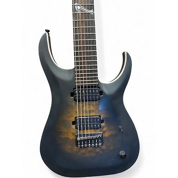 Used Strictly 7 COBRA AMBER BURST Solid Body Electric Guitar