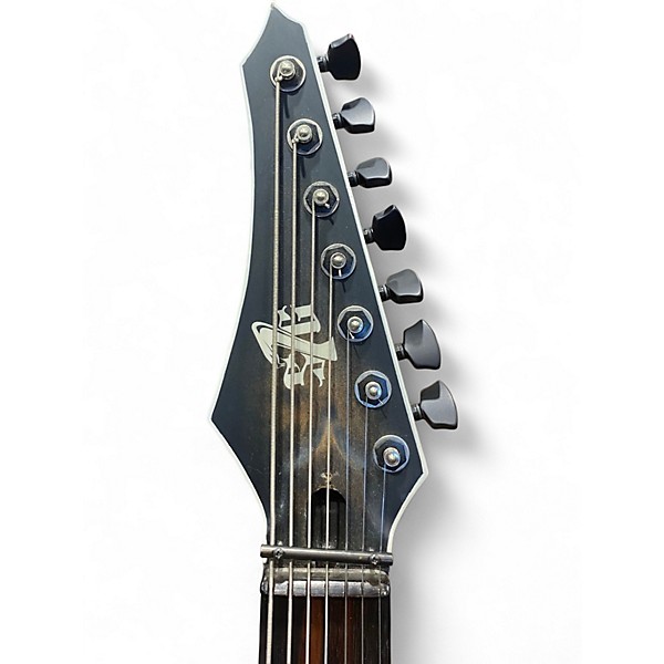 Used Strictly 7 COBRA AMBER BURST Solid Body Electric Guitar