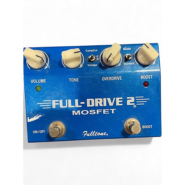 Used Fulltone FD2MOS Fulldrive 2 Mosfet Overdrive Effect Pedal