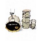 Used Odery 5 Piece Jam Session White Drum Kit